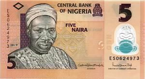 НИГЕРИЯ 5 НАЙРА 1