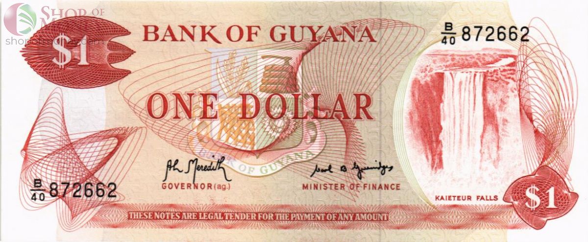 ГАЙАНА 1 ДОЛЛАР 1