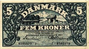 ДАНИЯ 5 КРОН (J) 1