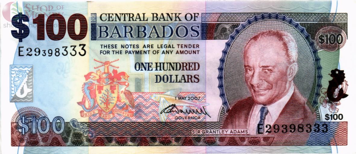 БАРБАДОС 100 ДОЛЛАРОВ 1