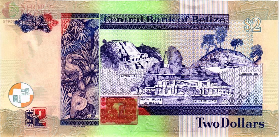 БЕЛИЗ 2 ДОЛЛАРА (#DR147741 - РАДАР) 2