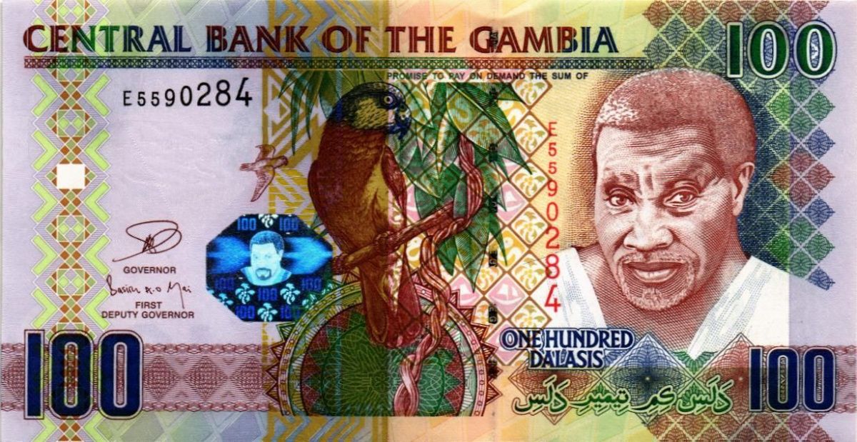 ГАМБИЯ 100 ДАЛАСИ 1