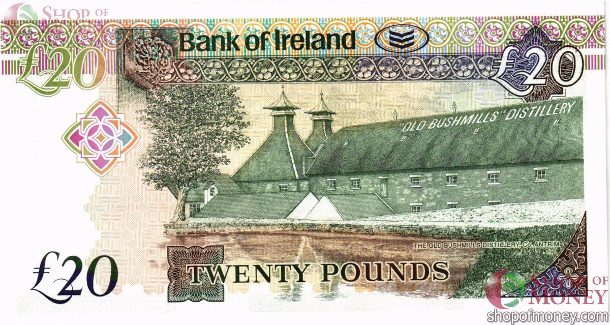 СЕВЕРНАЯ ИРЛАНДИЯ 20 ФУНТОВ 2